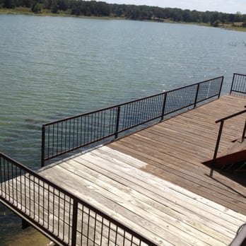 Five Oaks Lodge - The deck outside the lodge - Hotels Near Me - Jenks, Oklahoma