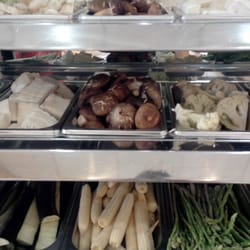 Robinsons Supermarket - Veggie selections for their shabu shabu and mongolian bowls.