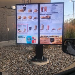 McDonald's - Breakfast menu