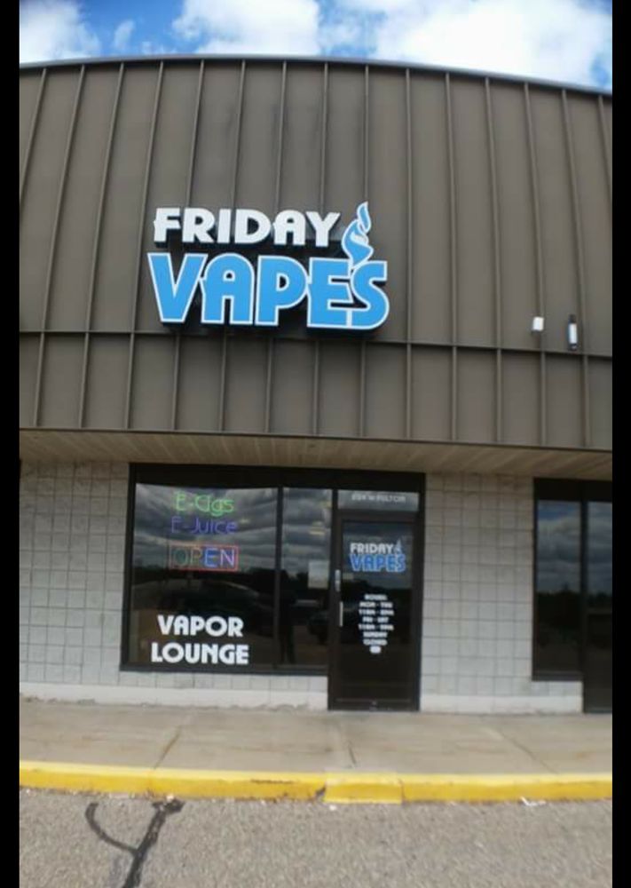 FRIDAY VAPES Updated September 2024 824 W Fulton St, Waupaca