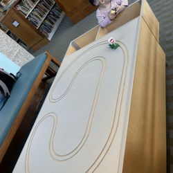 Cary Memorial Library - Train table