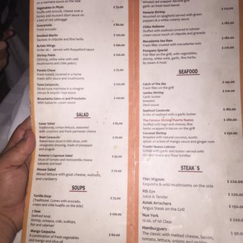 Roberto's - Menu - Seafood Near Me - Puerto Vallarta, JAL