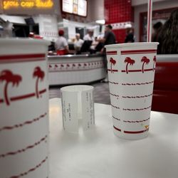 In-N-Out Burger - The signature Shakes And Beverages cup