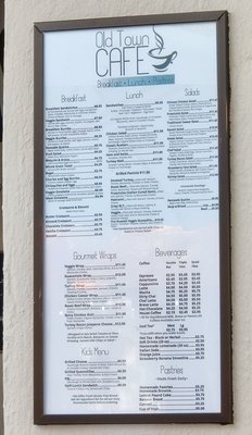 Menu photo 5 Old Town Cafe Cottonwood, AZ Menu photo 5 Old Town Cafe Cottonwood, AZ
