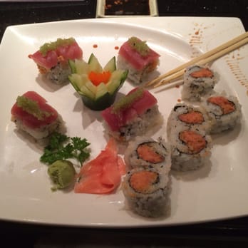 Fuji Sushi - Diamond roll and spicy tuna roll - Sushi Bars Near Me - Jacksonville, Florida Fuji Sushi - Diamond roll and spicy tuna roll - Sushi Bars Near Me - Jacksonville, Florida