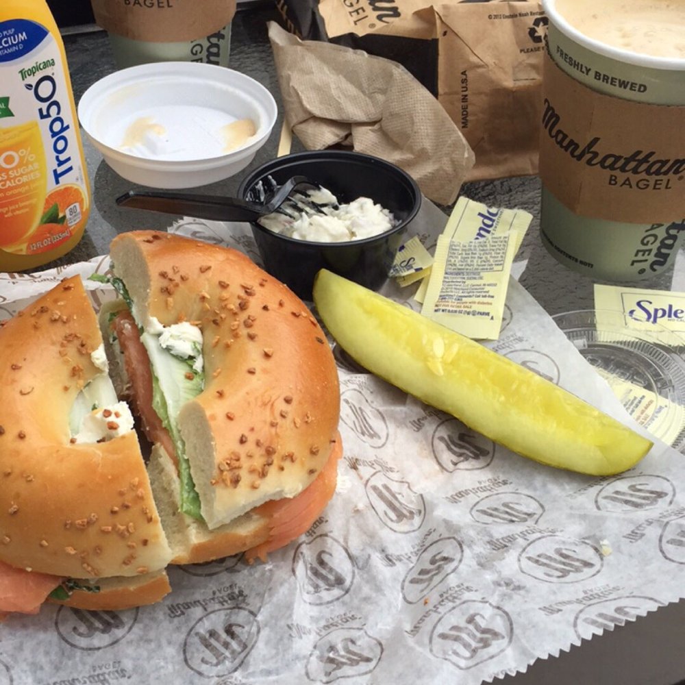 Manhattan Bagel - $27.99 - Breakfast & Brunch Near Me - Englewood, New Jersey Manhattan Bagel - $27.99 - Breakfast & Brunch Near Me - Englewood, New Jersey