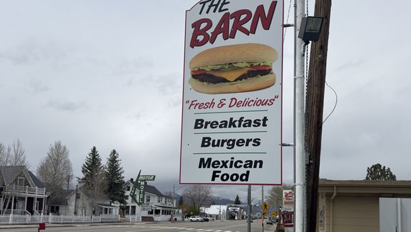 Menu photo 2 Burger Barn Bridgeport, CA