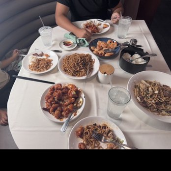 Panda Inn - Honey walnut shrimp, lo mein noodles and orange chicken - Chinese Near Me - La Palma, California Panda Inn - Honey walnut shrimp, lo mein noodles and orange chicken - Chinese Near Me - La Palma, California