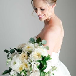 Hair and makeup by Design Visage. Wedding photos in San Clemente, captured by Orange County wedding photographer Kaysha Weiner.