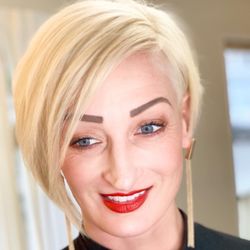 Hair By Kristine Pinheiro - Asymmetrical bob by Kristine Pinheiro