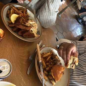 Uncle Wolfie’s Breakfast Tavern - Fish Fry (special) and Fish Sando - Breakfast & Brunch Near Me - Milwaukee, Wisconsin