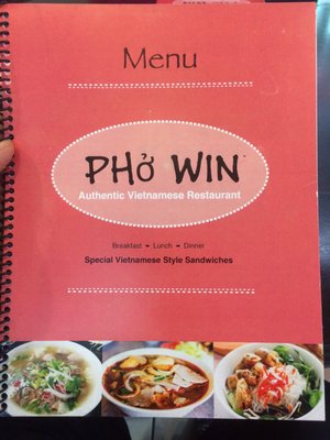 Menu photo 2 Pho Win Vancouver, BC Menu photo 2 Pho Win Vancouver, BC