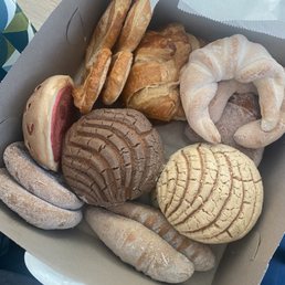 a variety of baked goods a variety of baked goods