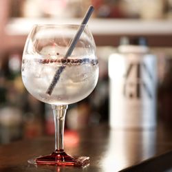 Hotel Liebmann - Gin-Drink an der Hotelbar des Hotel Liebmann in Lassnitzhöhe - stilvolle Bar und entspannte Atmosphäre.