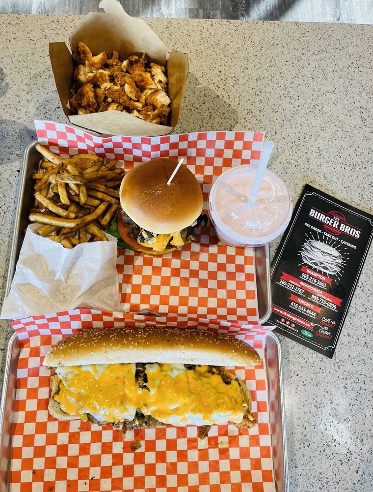 THE BURGER BROS 14 Photos 4665 Central Pkwy E, Mississauga, Ontario
