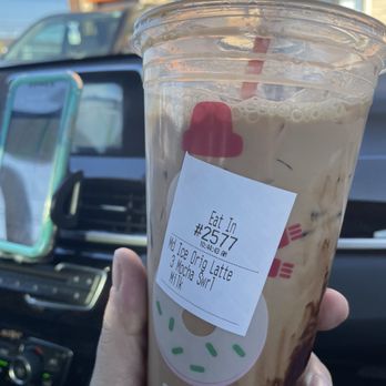 Dunkin' - Iced mocha latte - Coffee & Tea Near Me - New Milford, Connecticut