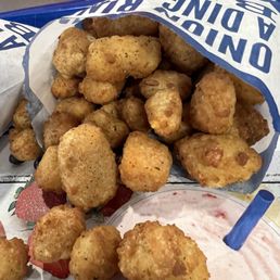 Large cheese curds