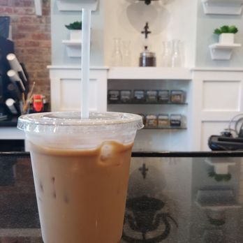 Old School Coffee - Medium iced school house #3 (white chocolate and lavender) - Coffee & Tea Near Me - Lexington, Kentucky Old School Coffee - Medium iced school house #3 (white chocolate and lavender) - Coffee & Tea Near Me - Lexington, Kentucky