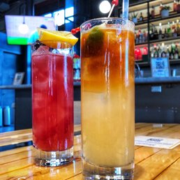 Dark n' Stormy and NY Fizz