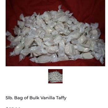 Malone’s Candy Company - a bag of bulk vanilla taffy - Candy Stores Near Me - Jackson, Mississippi Malone’s Candy Company - a bag of bulk vanilla taffy - Candy Stores Near Me - Jackson, Mississippi
