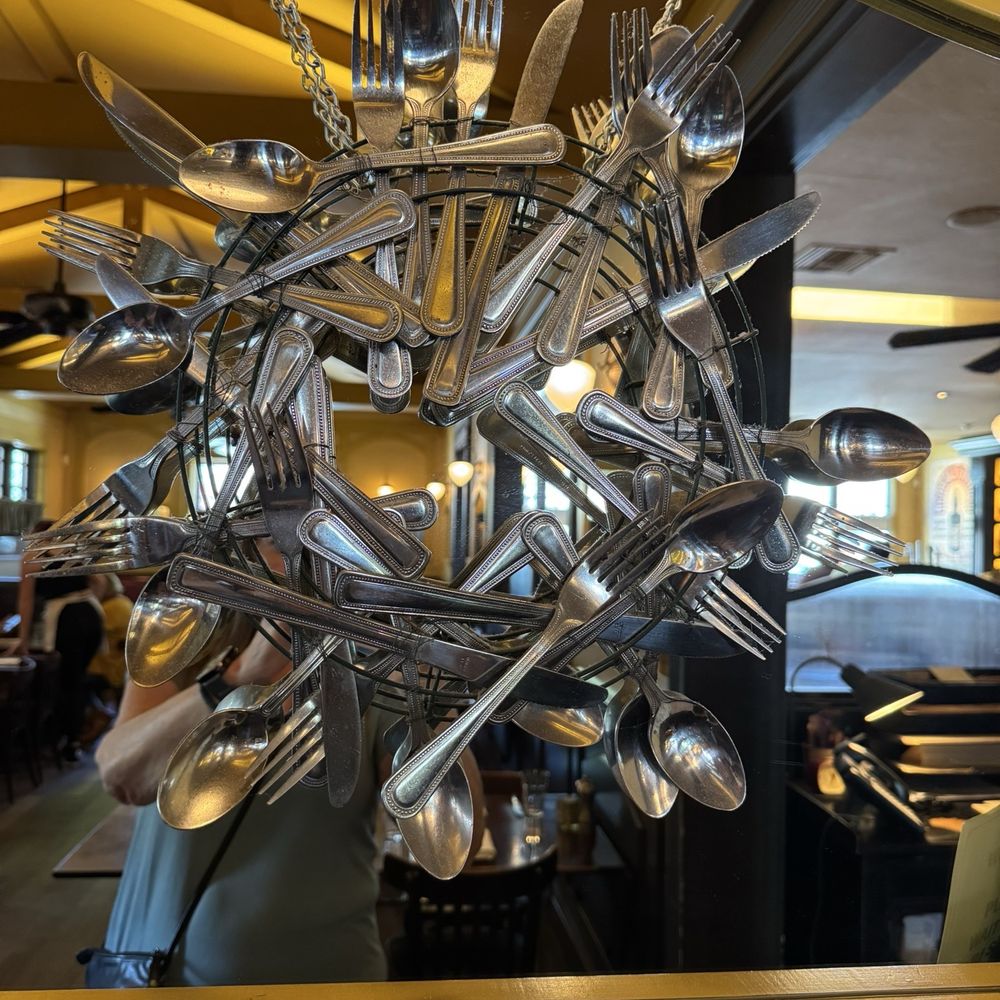Underwood Bar and Bistro - Silverware wreath - Lounges Near Me - Graton, California Underwood Bar and Bistro - Silverware wreath - Lounges Near Me - Graton, California