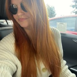 Fresh color, extensions, and a lil trim Fresh color, extensions, and a lil trim