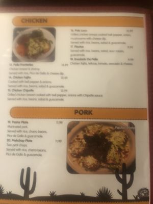 Menu photo 5 Vaqueros Port Lavaca, TX