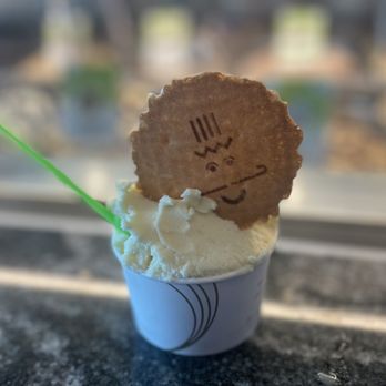 The Gelatist - a cup of ice cream with a cookie on top - Gelato Near Me - Katy, Texas The Gelatist - a cup of ice cream with a cookie on top - Gelato Near Me - Katy, Texas