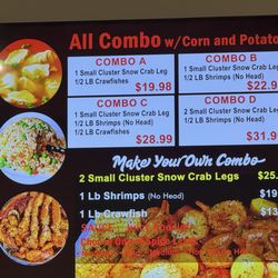 Takara Noodle - Combo Menu board 02/27/2026