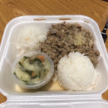 Honolulu Grill West Jordan - Kalua pork is gluten free. Served with a yummy cucumber salad - Hawaiian Near Me - West Jordan, Utah Honolulu Grill West Jordan - Kalua pork is gluten free. Served with a yummy cucumber salad - Hawaiian Near Me - West Jordan, Utah