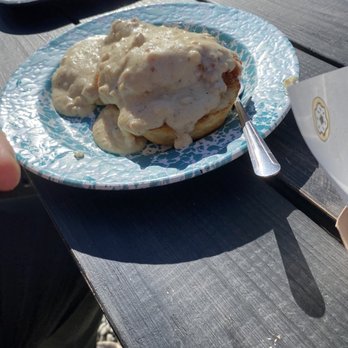 HenDough - Smothered Chicken Biscuit - Donuts Near Me - Hendersonville, North Carolina HenDough - Smothered Chicken Biscuit - Donuts Near Me - Hendersonville, North Carolina