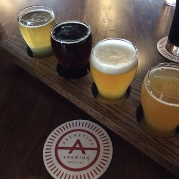Archetype Brewing - Beer Flight #2 - Brewpubs Near Me - Asheville, North Carolina Archetype Brewing - Beer Flight #2 - Brewpubs Near Me - Asheville, North Carolina