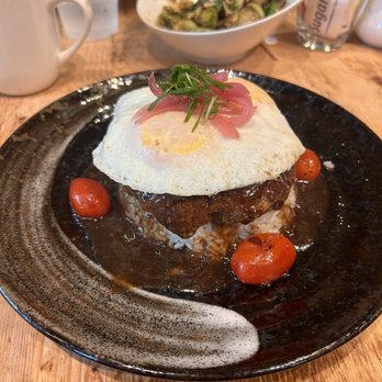 Scratch Kitchen - Loco moco w homemade patty - Breakfast & Brunch Near Me - Honolulu, Hawaii