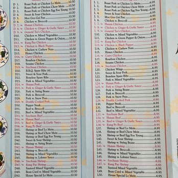 Kang's Garden - Menu - Chinese Near Me - Tampa, Florida