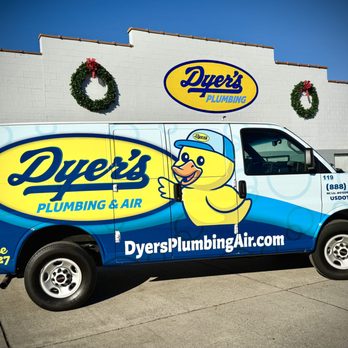 Dyer's - Dyer's Plumbing & Air service truck - Plumbing Near Me - Eden, North Carolina Dyer's - Dyer's Plumbing & Air service truck - Plumbing Near Me - Eden, North Carolina