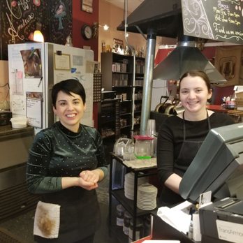 Caffe Amadeus - Alex and fellow Barista - Coffee & Tea Near Me - Indiana, Pennsylvania