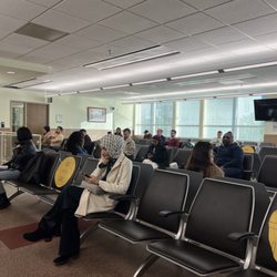 Philadelphia USCIS - Citizenship Interview Waiting Room
