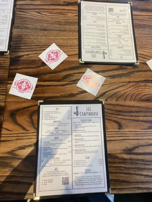 Menu photo 8 101 Crafthouse Richmond, VA