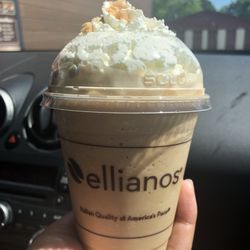 Ellianos Coffee Prattville - Toffee blended iced coffee drink