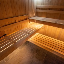 Kosa Spa - Warm up and detoxify in our sauna.