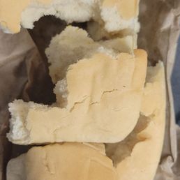 Steal, hard coco bread. I tried to eat as much as I could Steal, hard coco bread. I tried to eat as much as I could