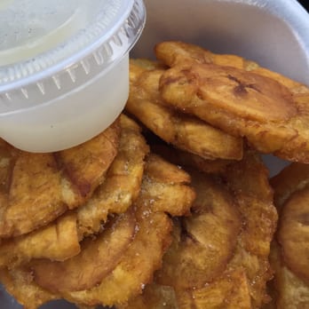 Havana Cafe - Tostones! About $6. The sauce is great. - Cuban Near Me - Indianapolis, Indiana