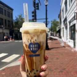 Brown Sugar Boba Milk Tea w/ Creme Brulee