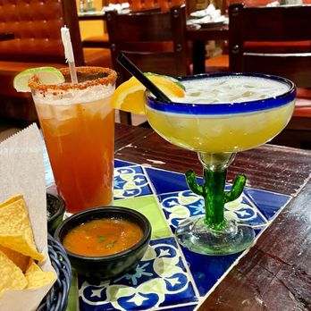 Mexicali Cantina Grill - Randolph - Michelada with modelo and passion fruit margarita - Mexican Near Me - Randolph, Massachusetts