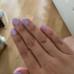 Pretty Nails - Most recent mani-got shellac taken off and then a regular mani