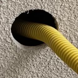 Opening in brand new island with the gas hose. This is just sloppy, lazy, unrefined word.