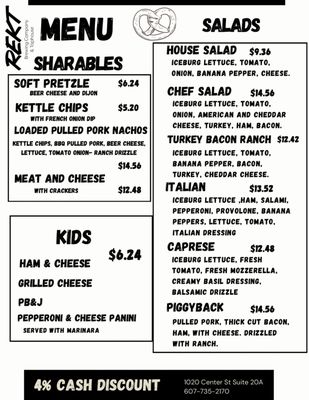Menu photo 1 Rekt Brewing Horseheads, NY Menu photo 1 Rekt Brewing Horseheads, NY
