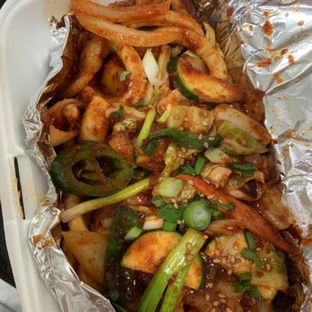 Beulah Kitchen - Pork and squid - Korean Near Me - Glendale, California