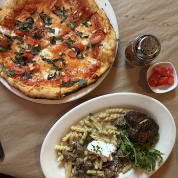 Brick & Fire Bistro - Beef stroganoff and pizza - Mediterranean Near Me - Eureka, California Brick & Fire Bistro - Beef stroganoff and pizza - Mediterranean Near Me - Eureka, California