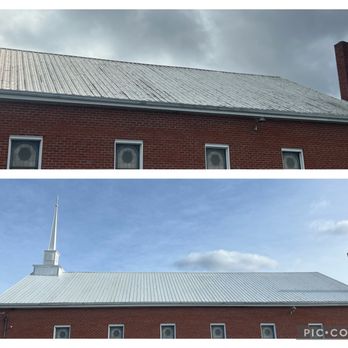Roofs Like New - Church roof cleaning - Gutter Services Near Me - Bristol, Tennessee